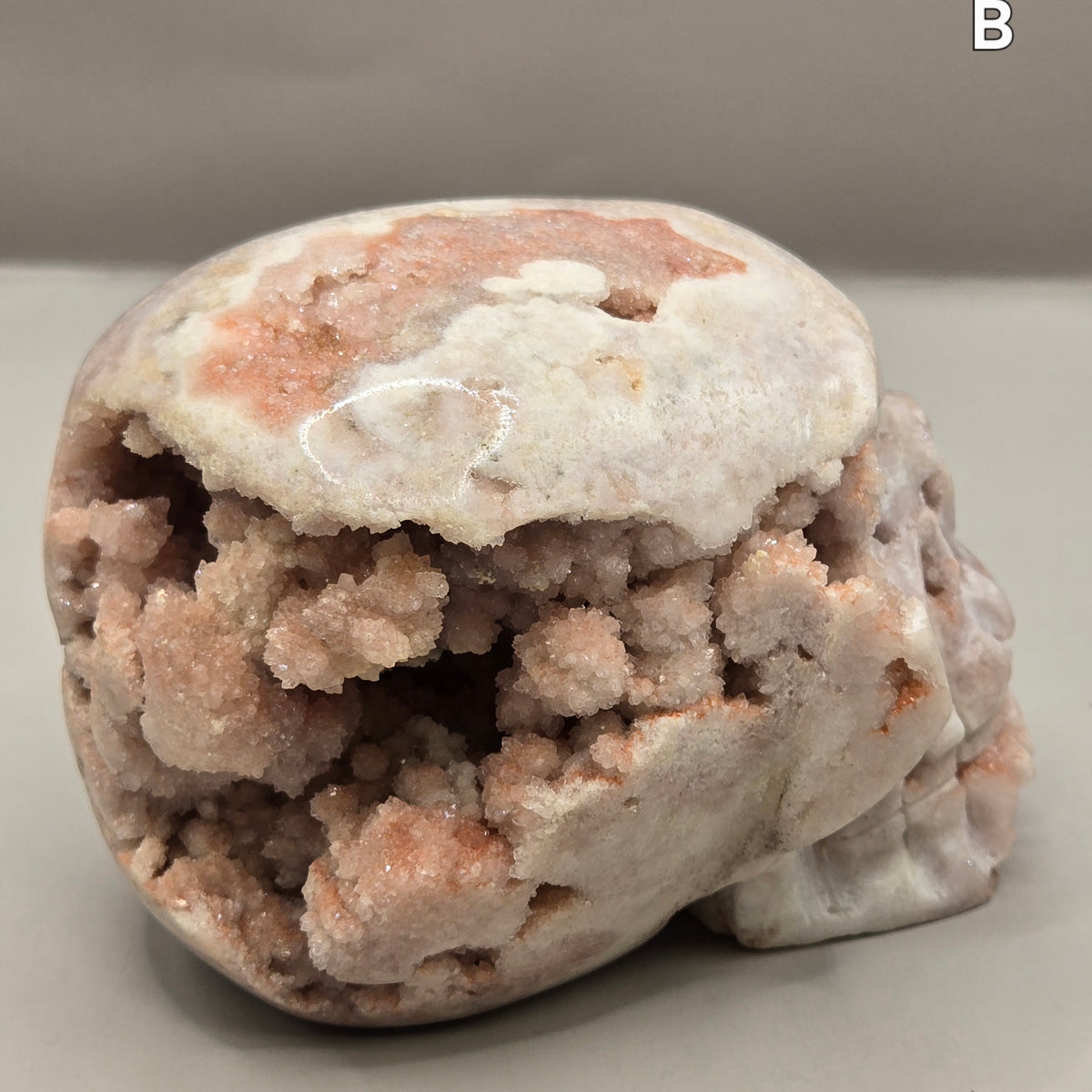 Pink Amethyst Skulls