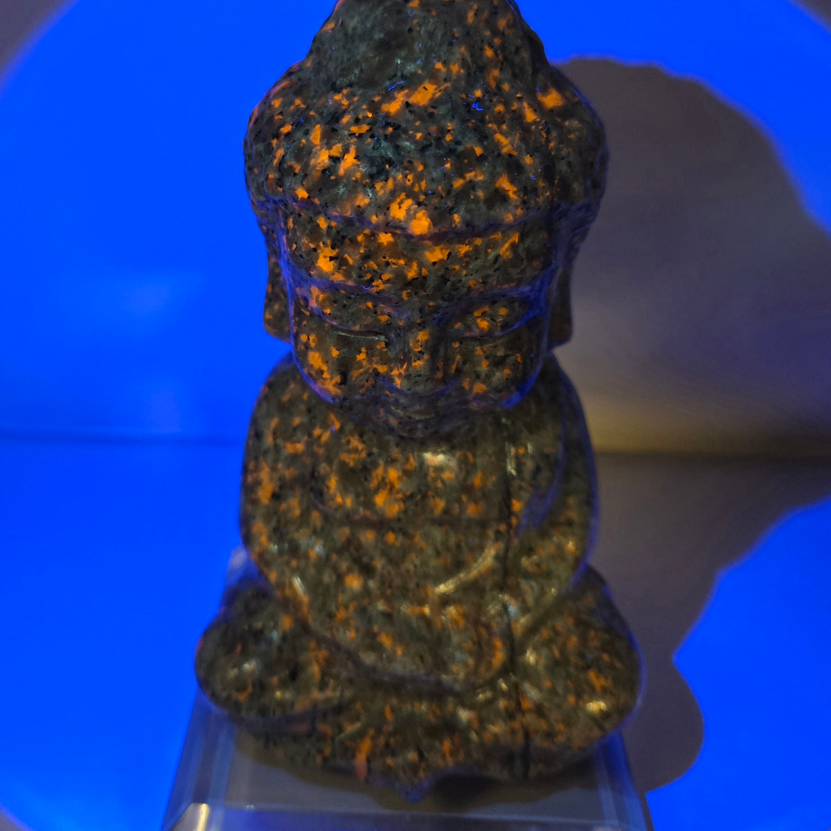 Natural Florescent Yooperlight Baby Buddha