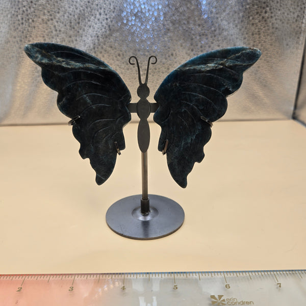 Butterfly Wing Carvings on Stand