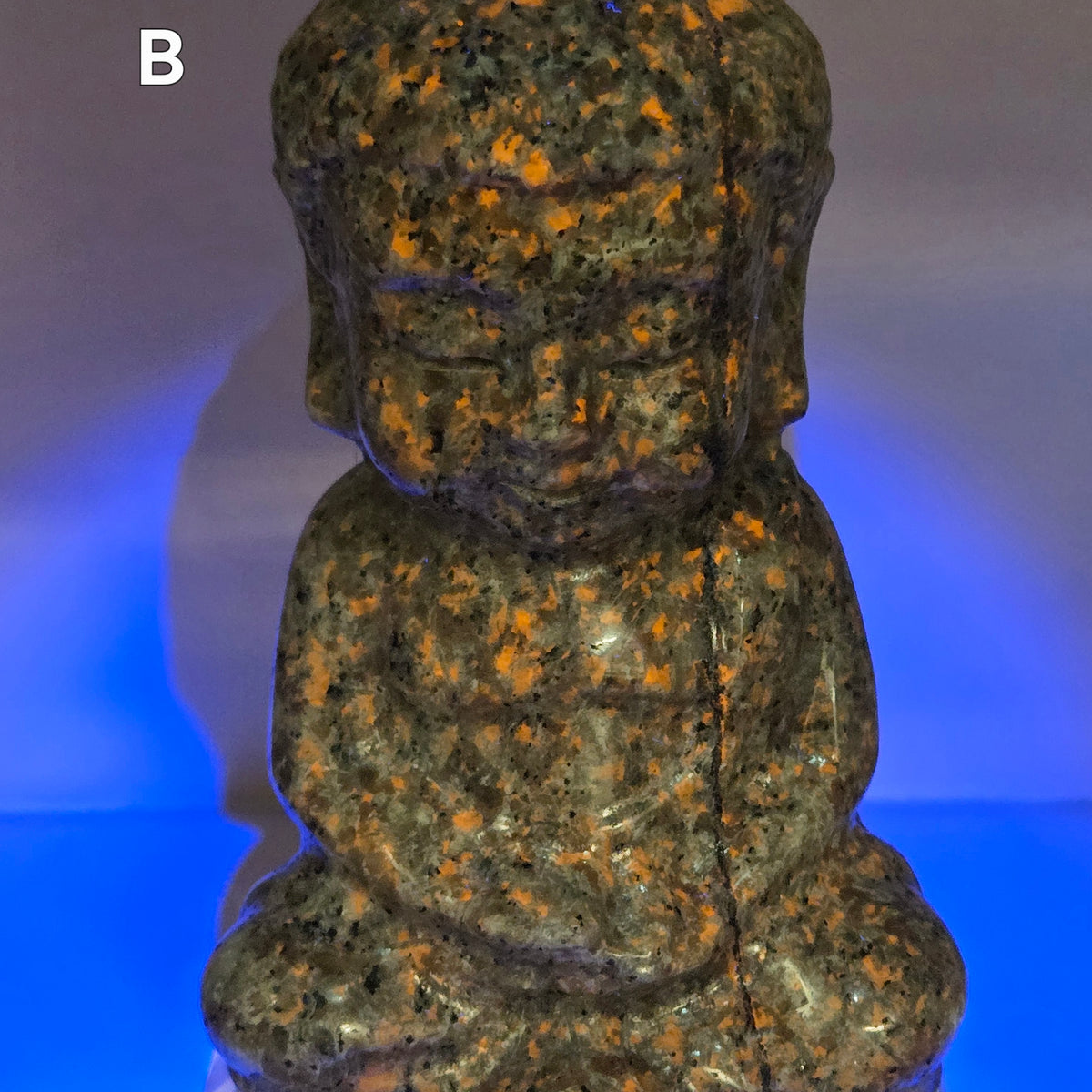 Natural Florescent Yooperlight Baby Buddha