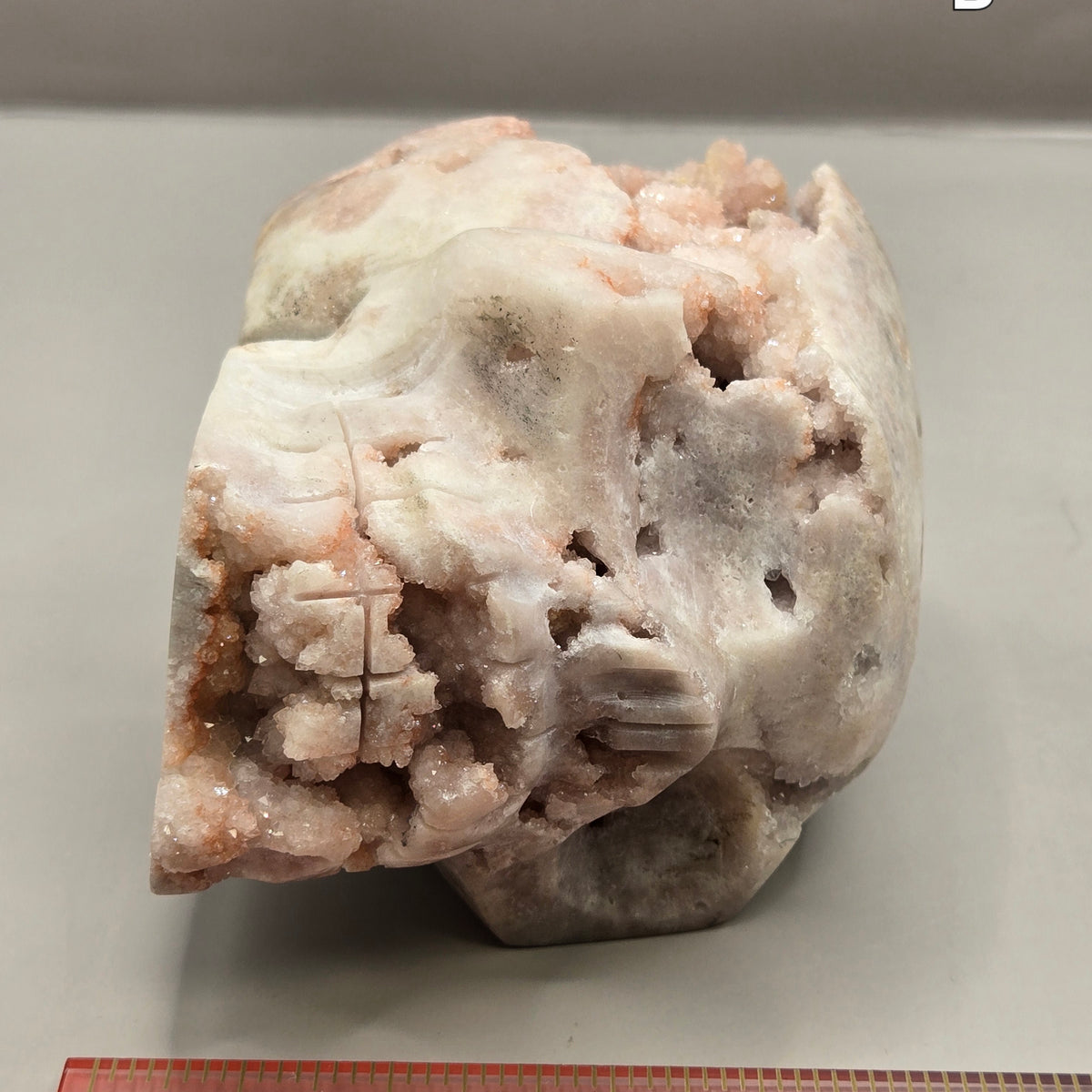 Pink Amethyst Skulls