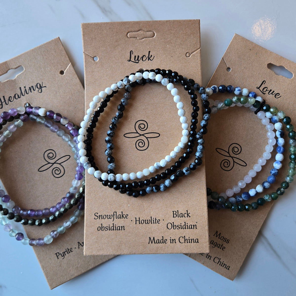 Intention Bracelet Stacks