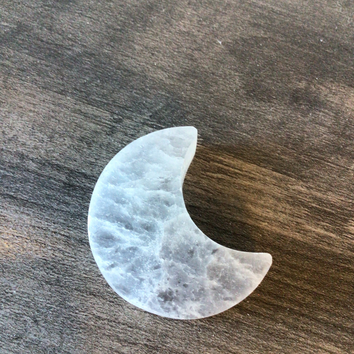 Mini Selenite Moon