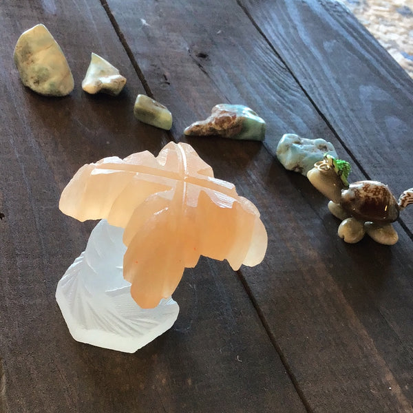 Selenite Palm Tree