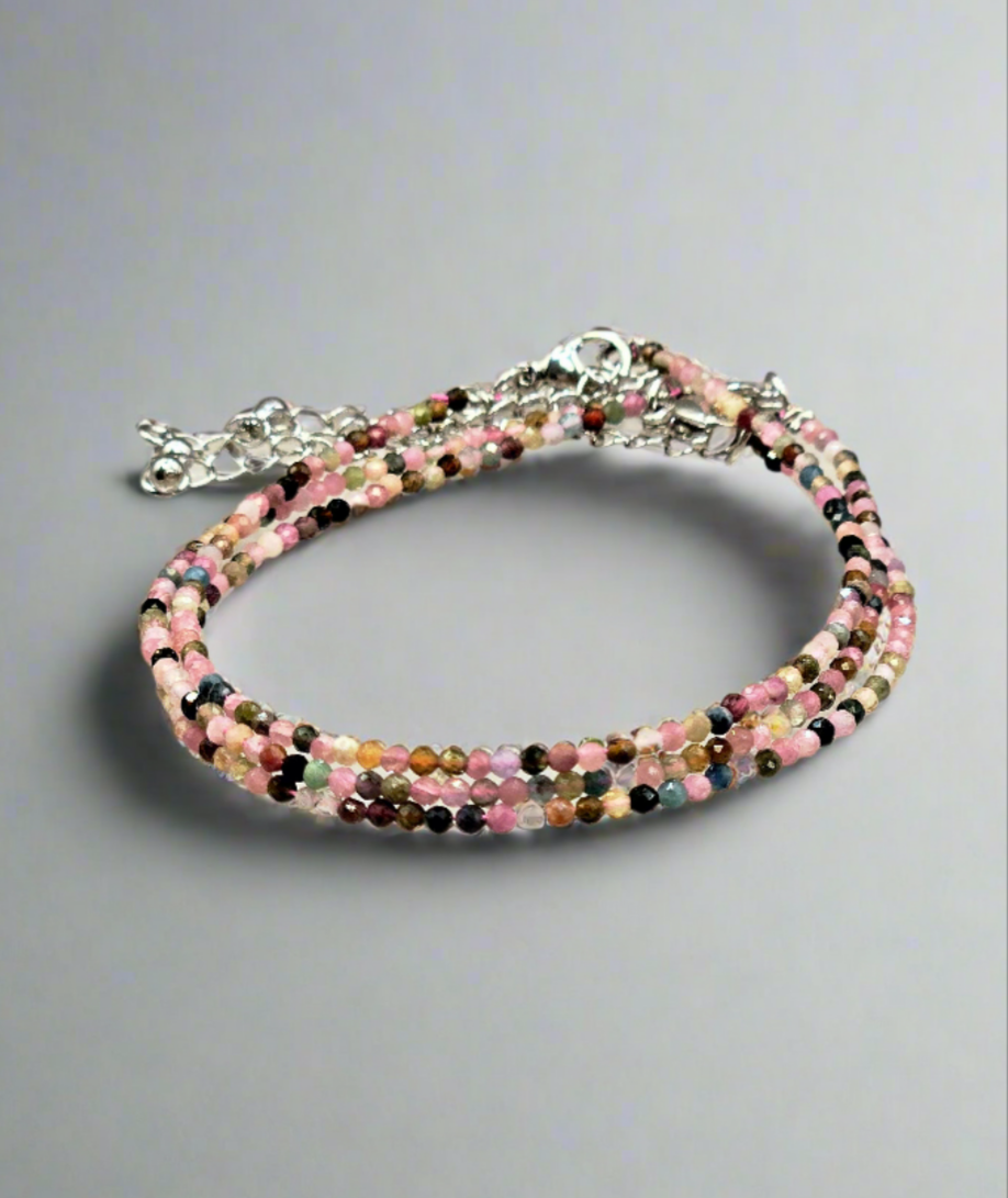 Faceted Crystal Braclets
