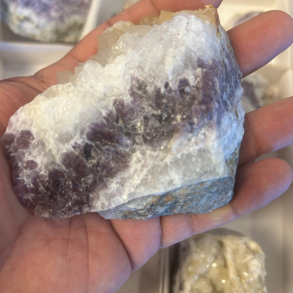 Amethyst from Guanajuato, Mexico flat