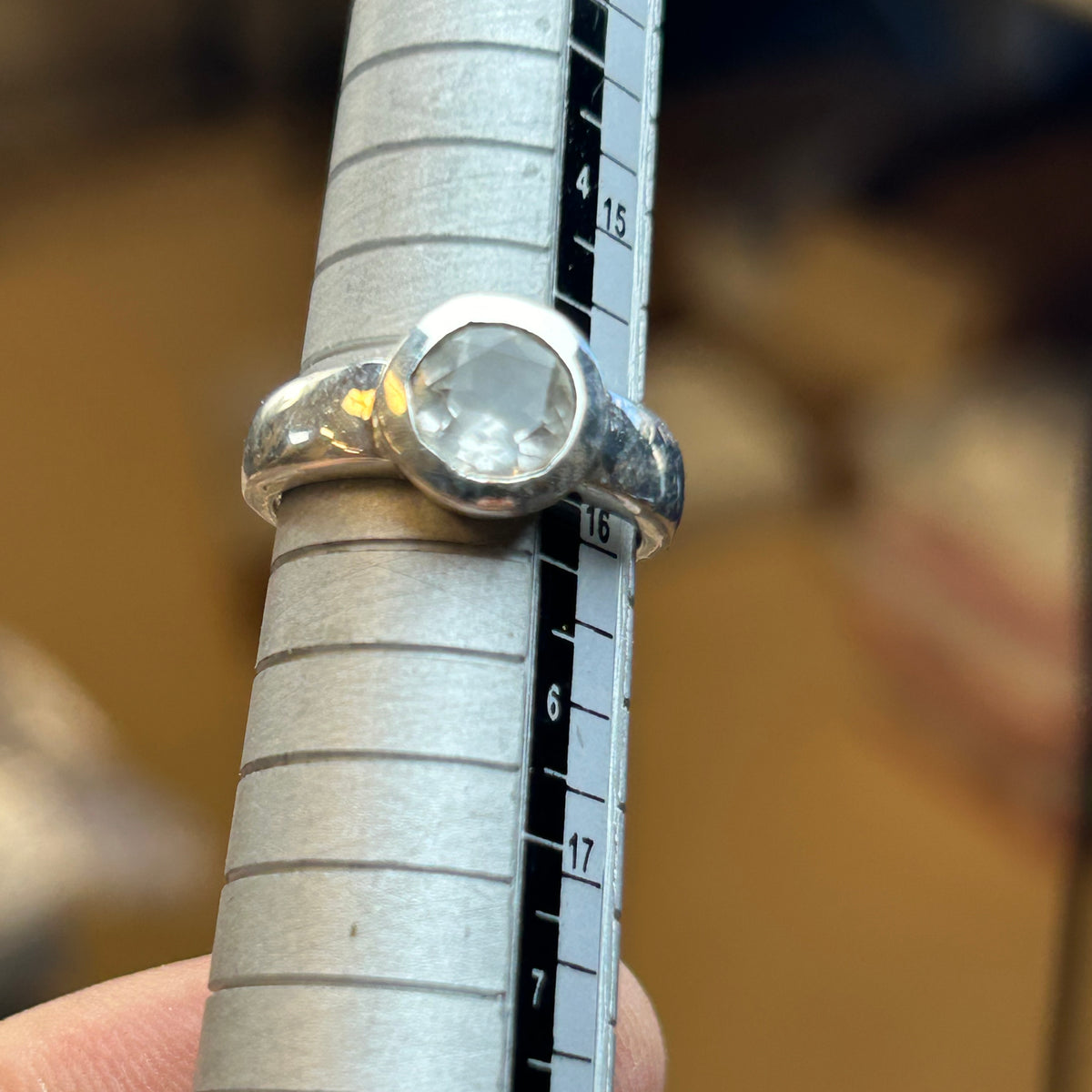 Bulk 925 silver sized rings