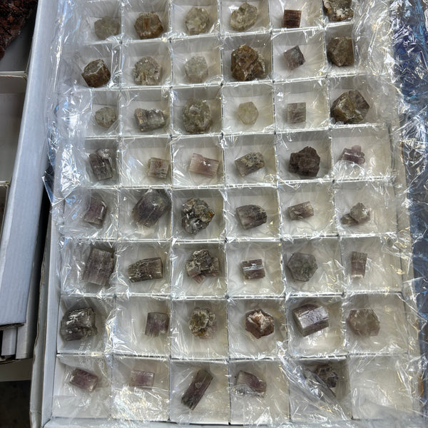 Spanish Purple Aragonite 52 Pieces