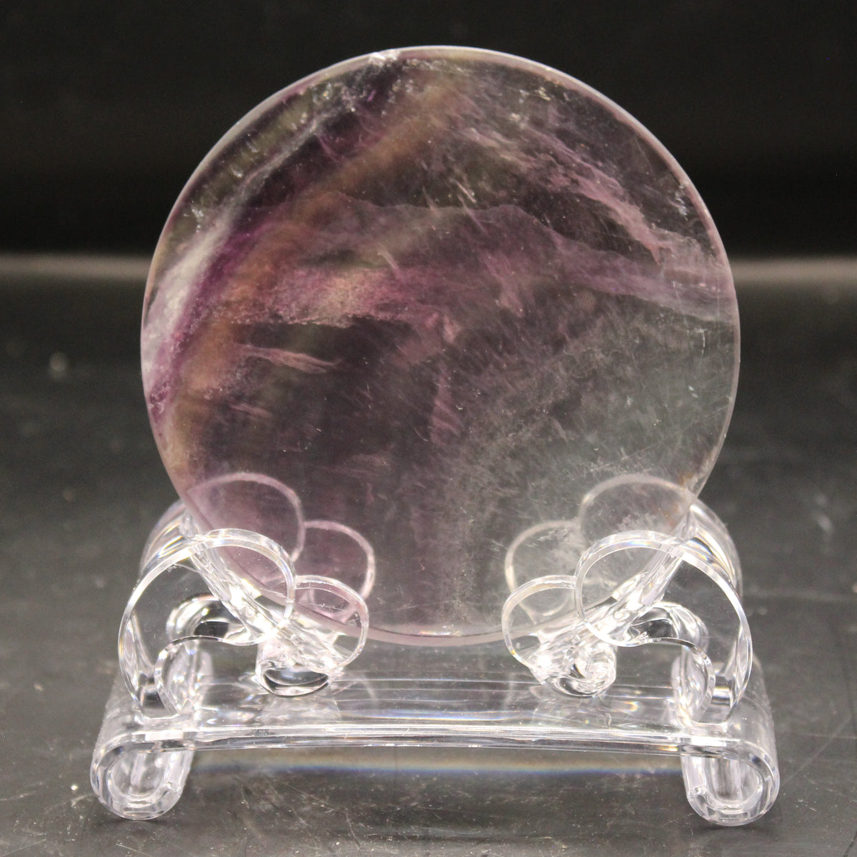 Fluorite Disk with stand