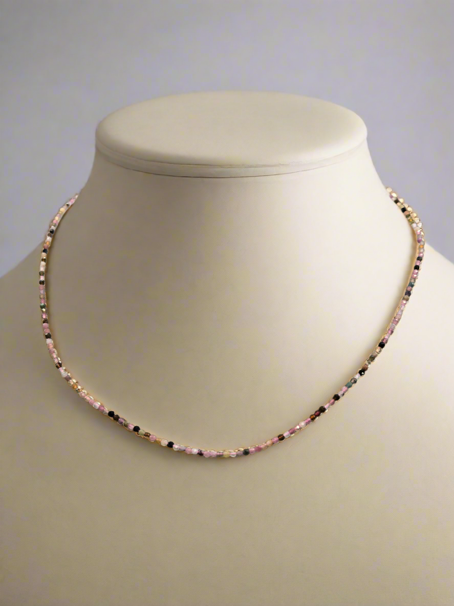 Faceted Crystal Necklaces