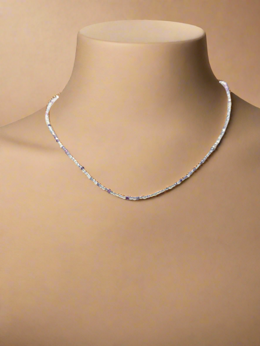 Faceted Crystal Necklaces