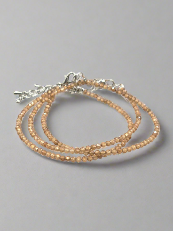 Faceted Crystal Braclets