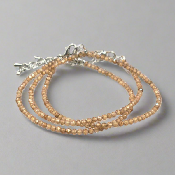 Faceted Crystal Braclets