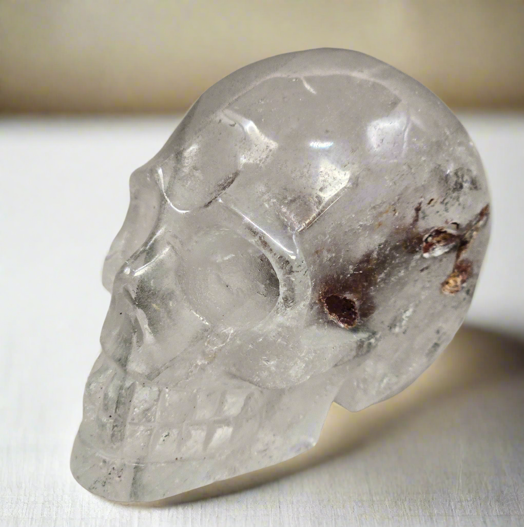 Garden Quartz Skull