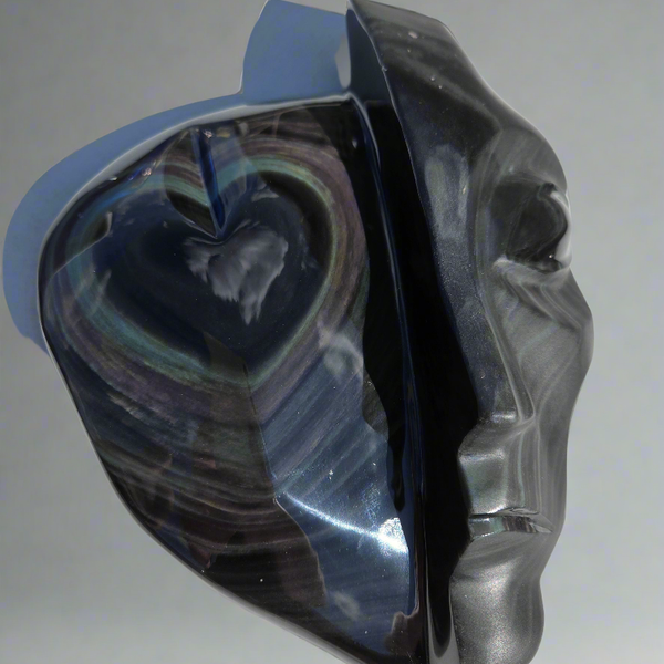 Rainbow Obsidian Alien