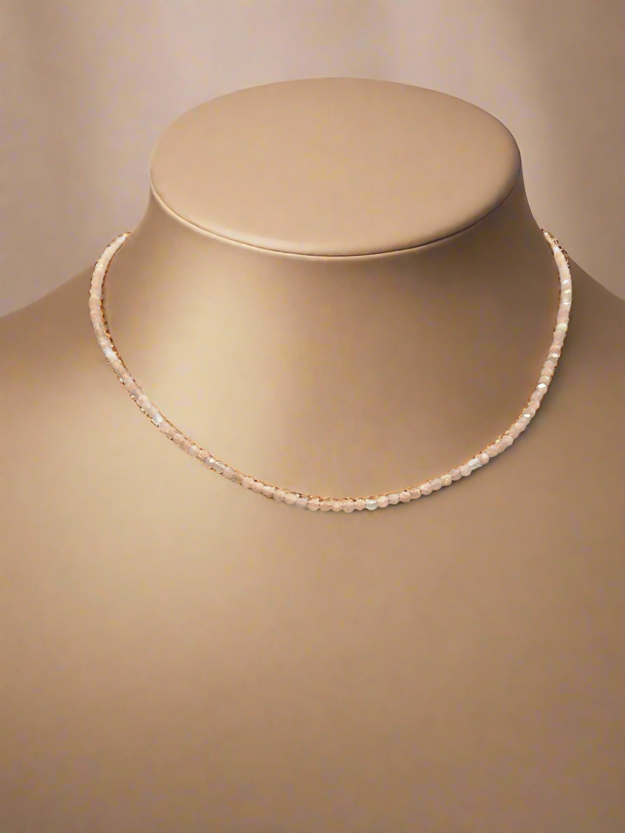 Faceted Crystal Necklaces
