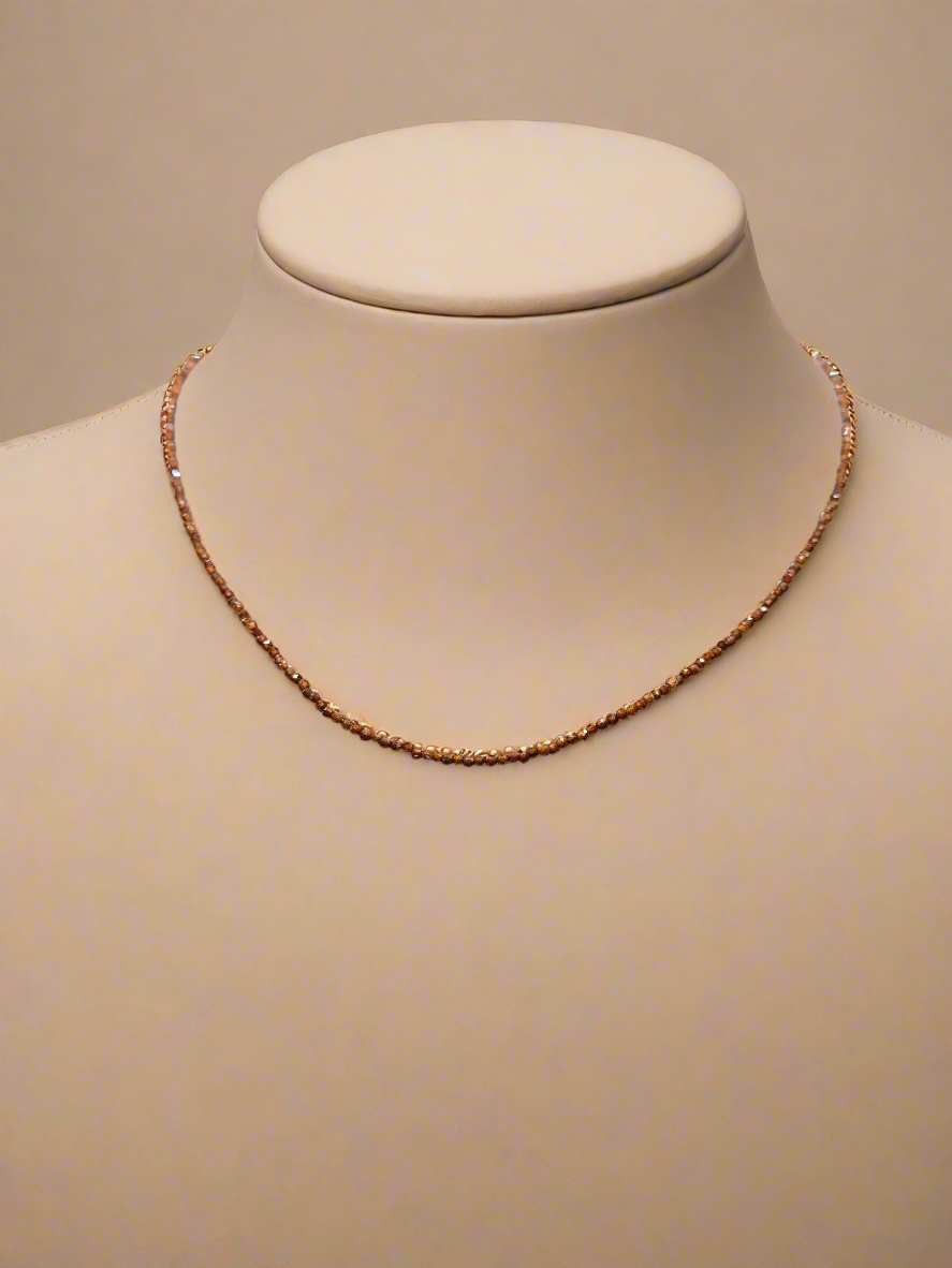 Faceted Crystal Necklaces