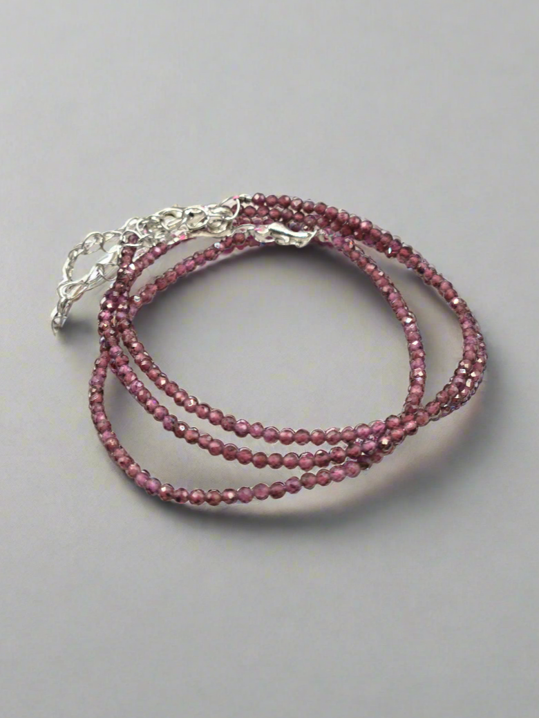 Faceted Crystal Braclets