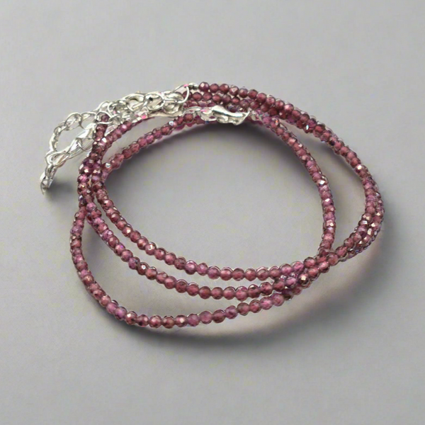 Faceted Crystal Braclets