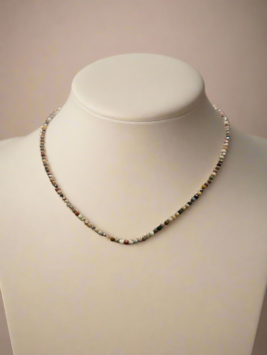 Faceted Crystal Necklaces