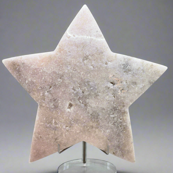 Pink Amethyst Star (Brazil; Stand Included)