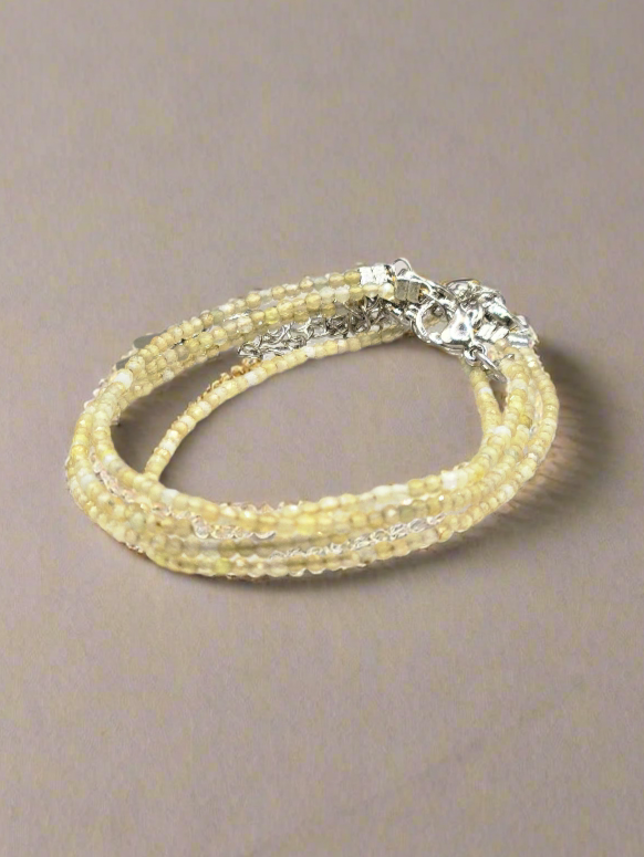 Faceted Crystal Braclets