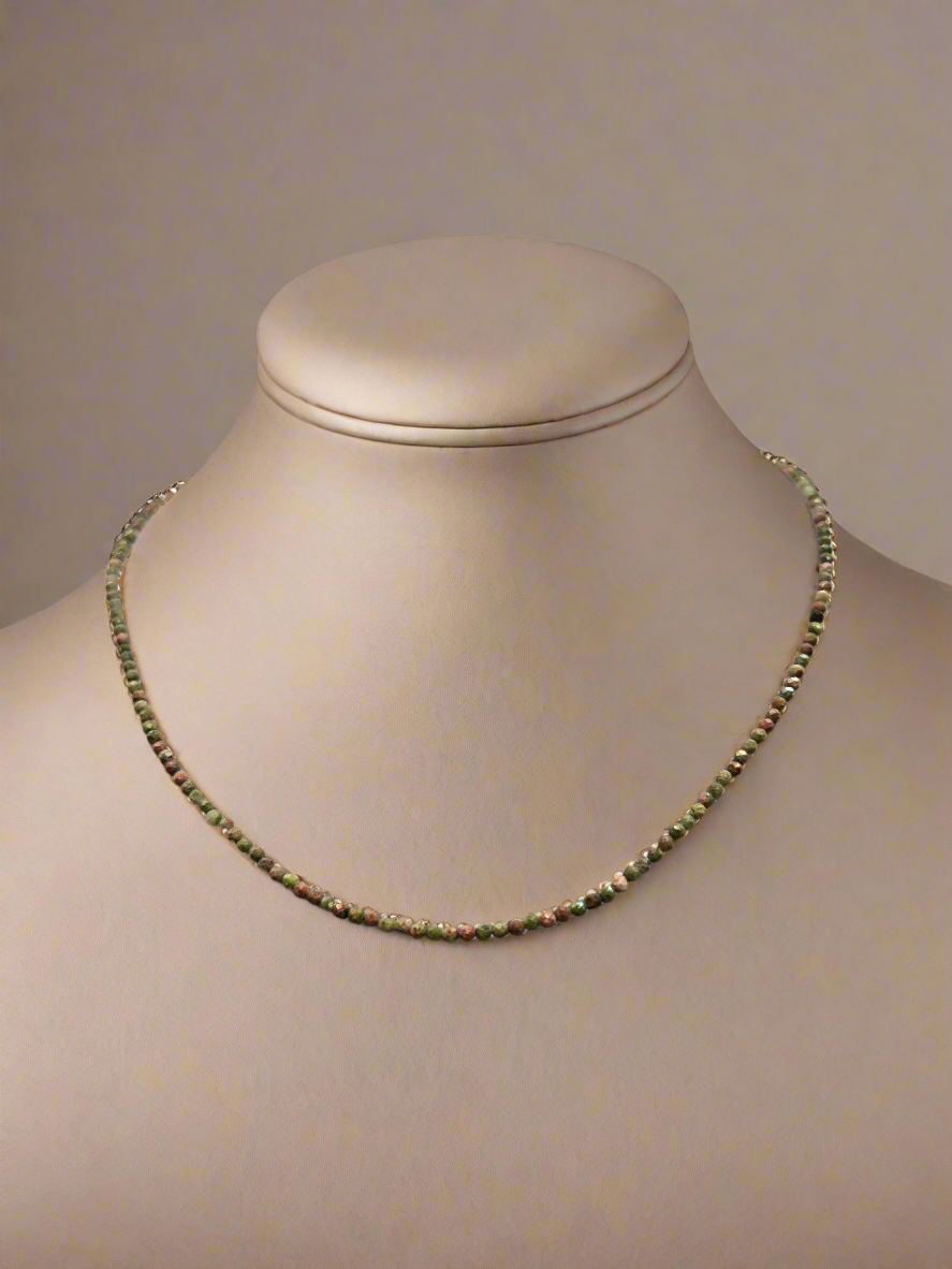 Faceted Crystal Necklaces
