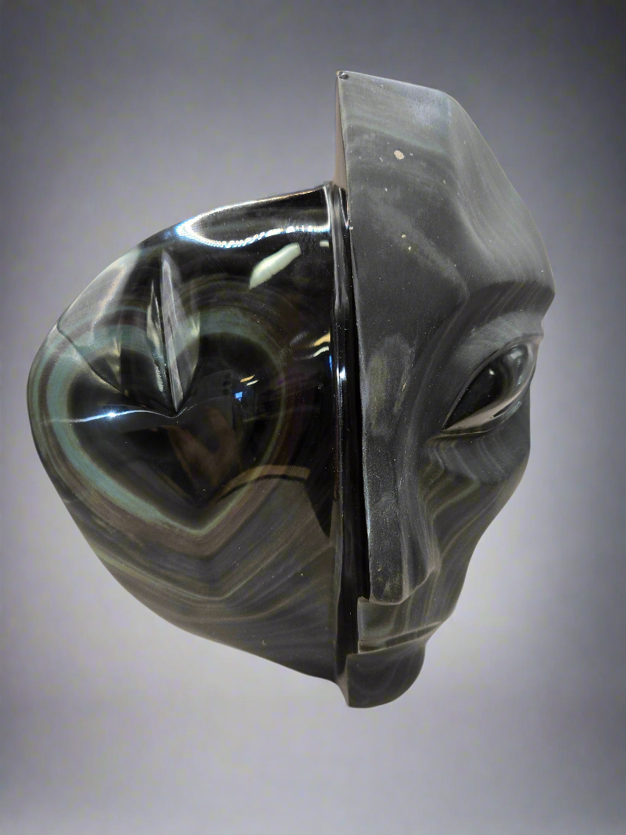 Rainbow Obsidian Alien