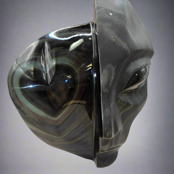 Rainbow Obsidian Alien