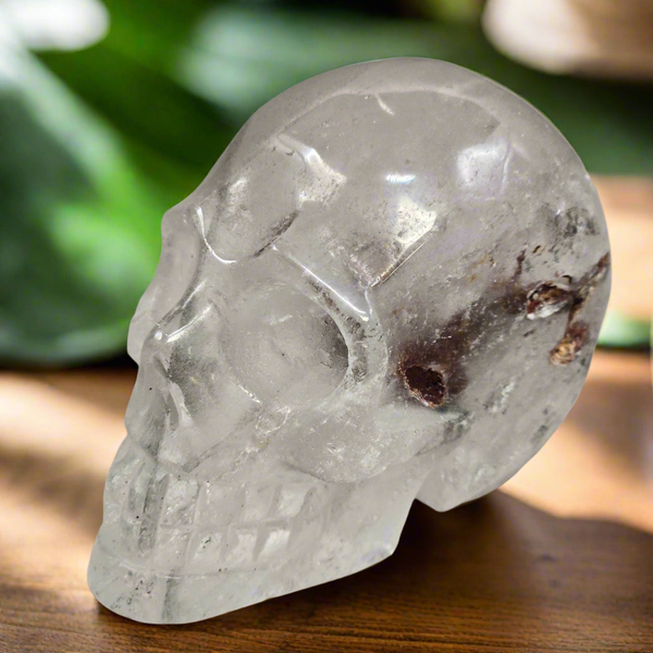 Garden Quartz Skull