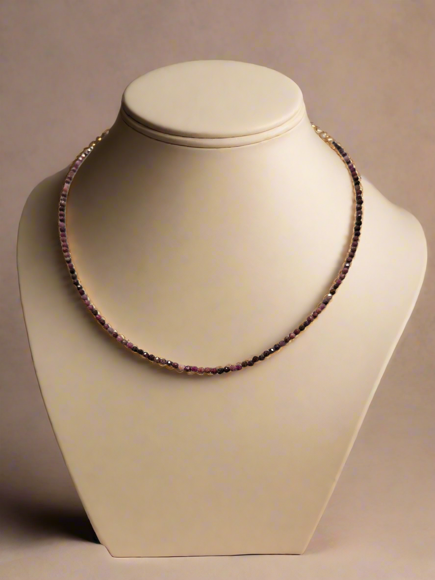 Faceted Crystal Necklaces