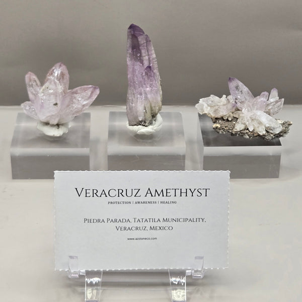 Veracruz Amethyst (Piedra Parada, Tatatila Municipality, Veracruz, Mexico)
