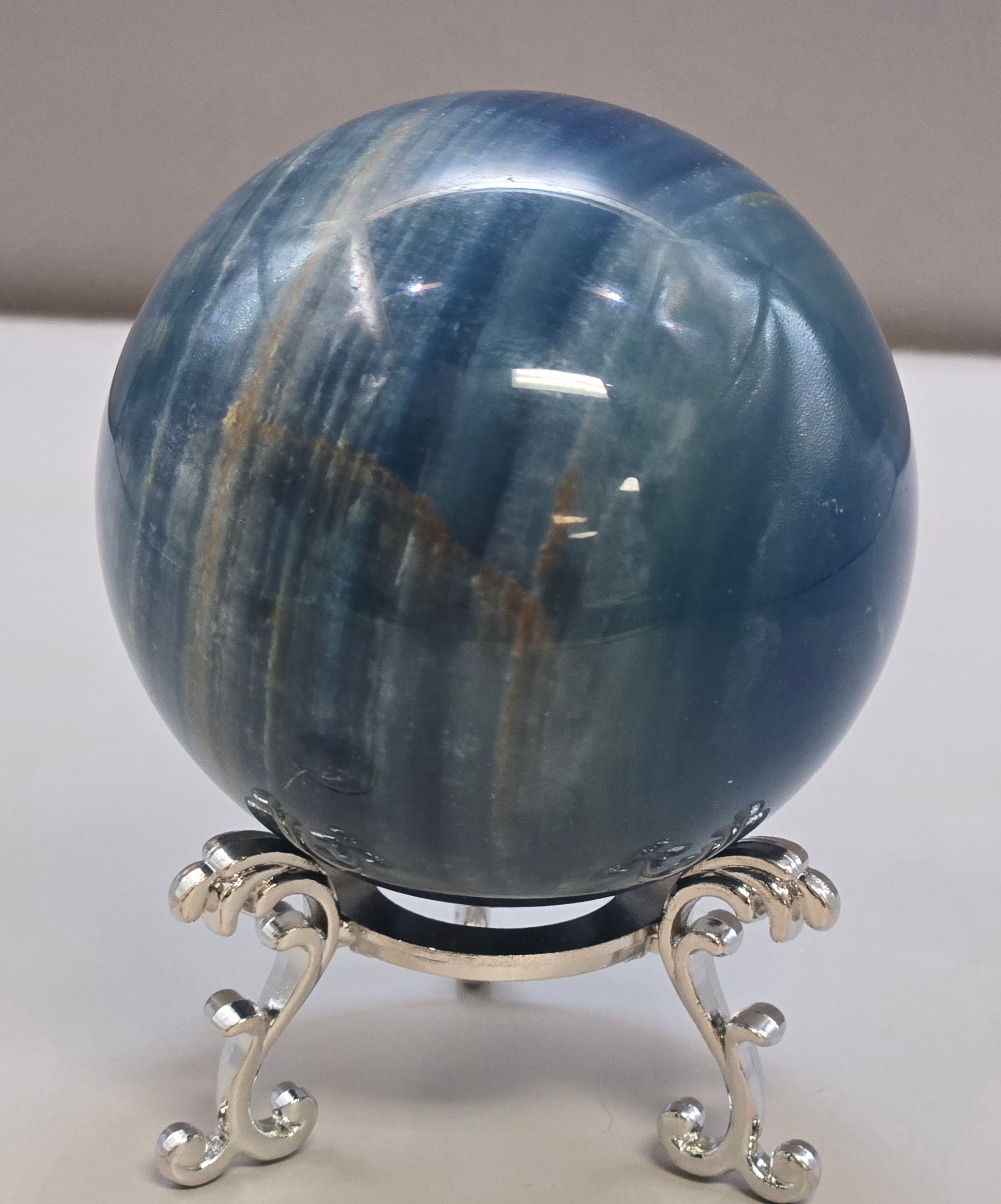 Blue Lemurian Aquatine Calcite (Blue Onyx) – AZ Stone Co.