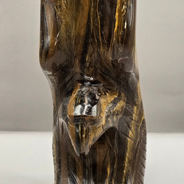 Tiger's Eye Eagle Carving