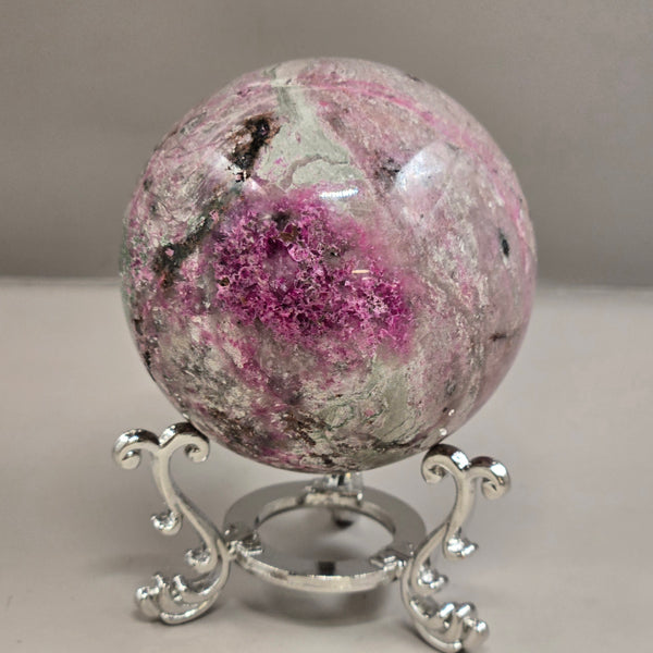 Cobalto Calcite Sphere