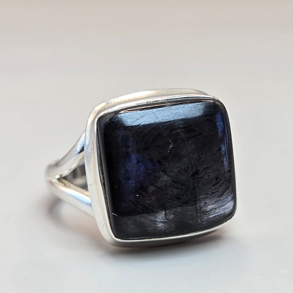 Hypersthene Silver Rings