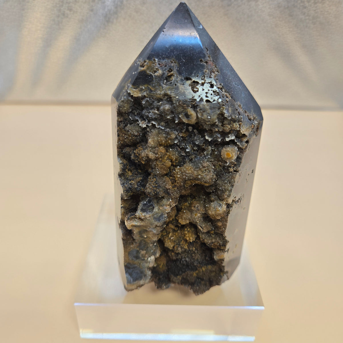 Druzy Agate Tower