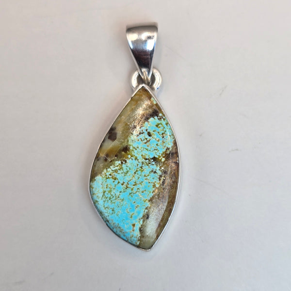 Number 8 Turqouise Pendants
