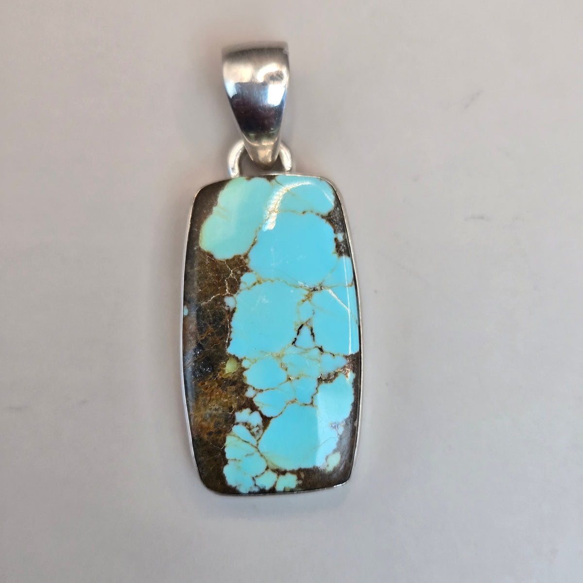 Number 8 Turqouise Pendants