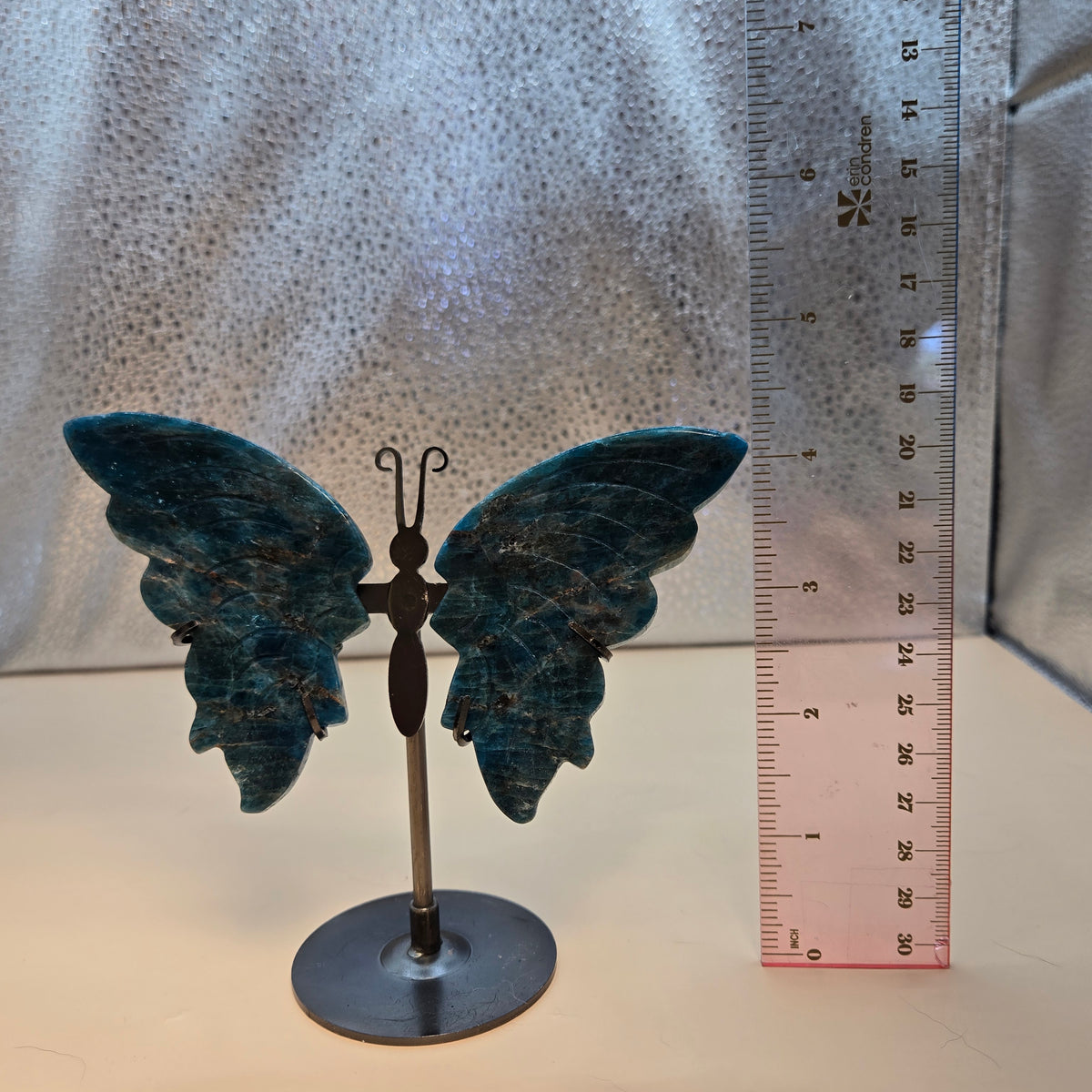 Butterfly Wing Carvings on Stand