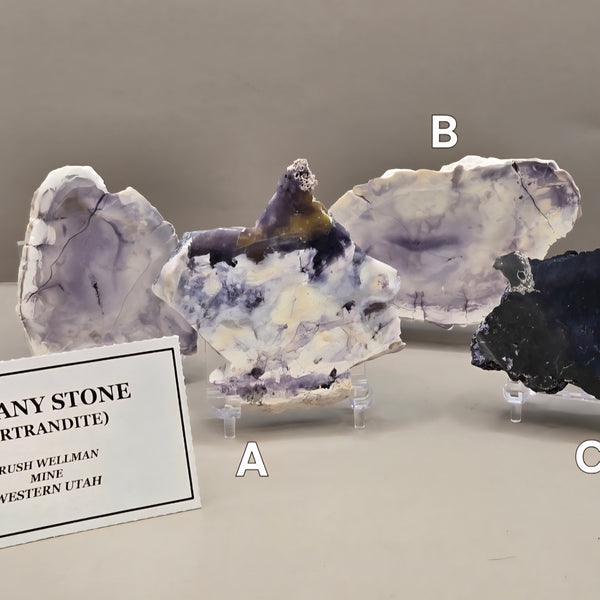 Tiffany Stone (Bertrandite), Brush Wellman Mine, Western Utah