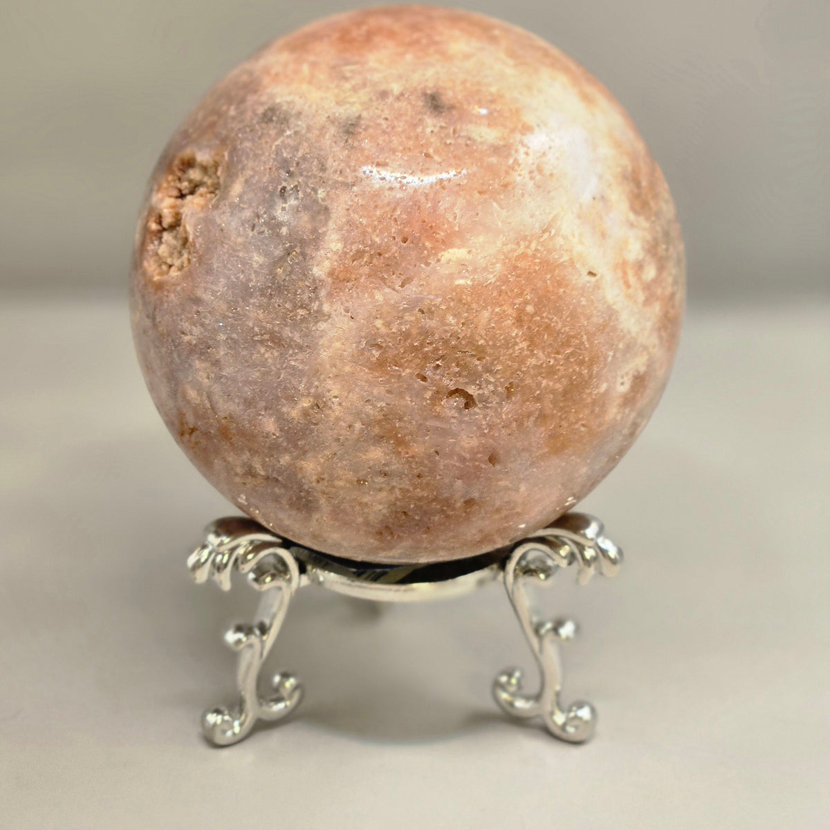 Pink Amethyst Sphere