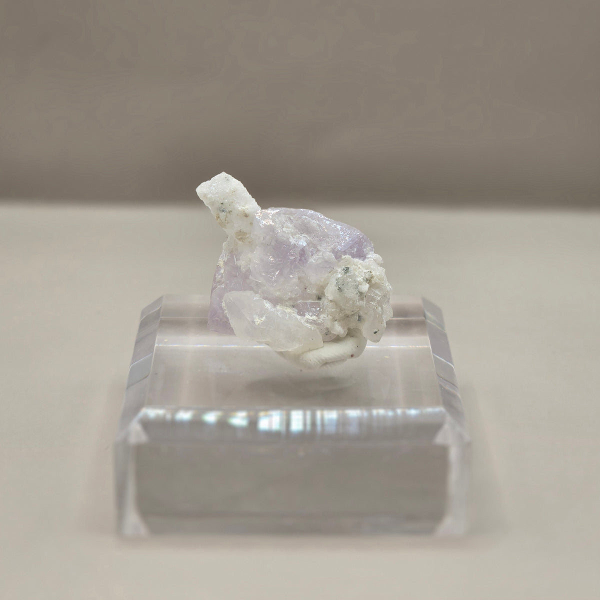Danburite with Amethyst