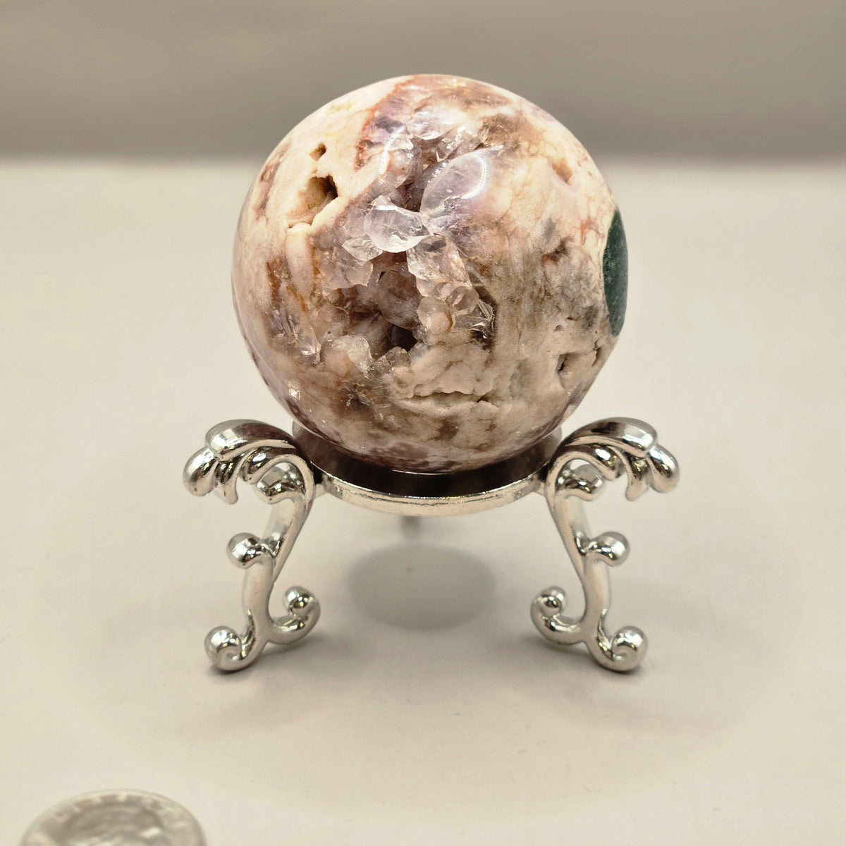 Pink Amethyst Sphere