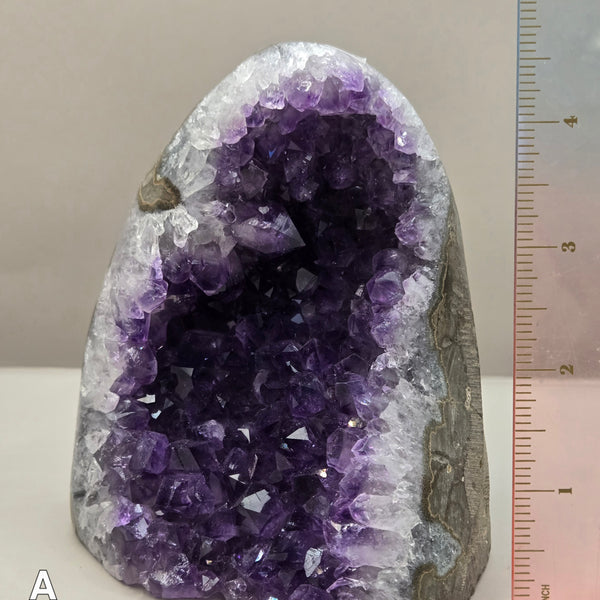 Grape Jelly Brazilian Amethyst Freeforms with Polished Sides