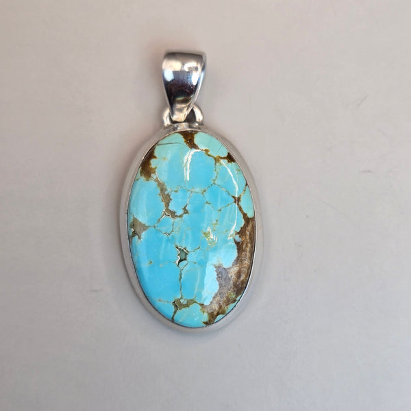 Number 8 Turqouise Pendants