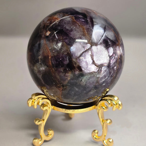 Purple Mica Sphere