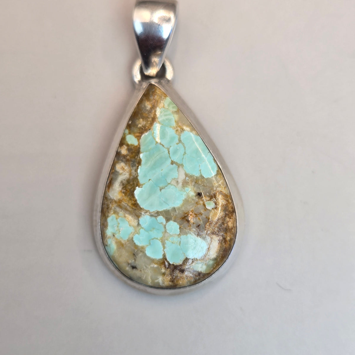Number 8 Turqouise Pendants