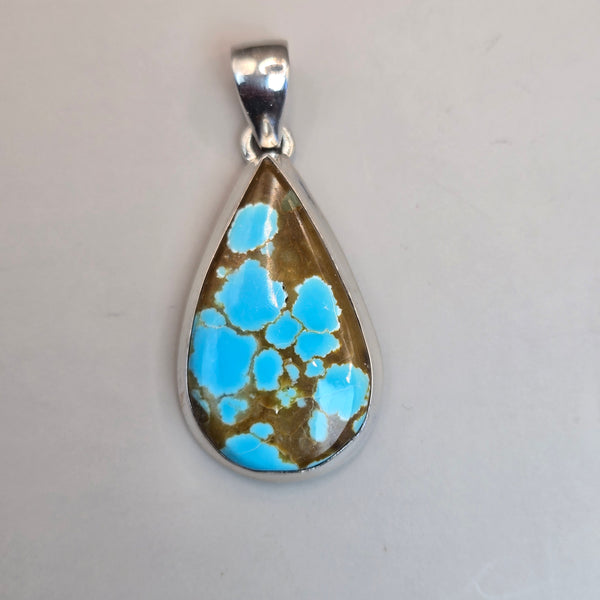 Number 8 Turqouise Pendants