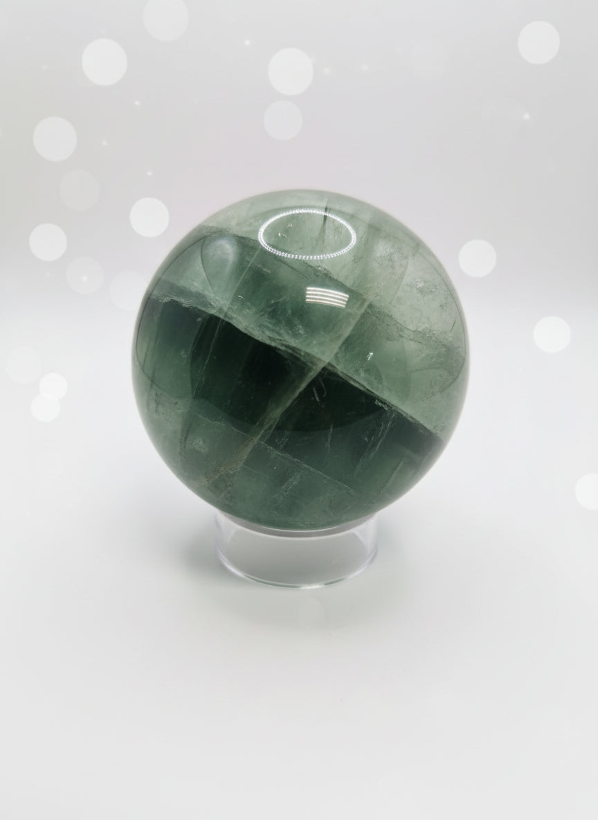 Candy Apple Fluorite Sphere